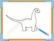 vẽ khủng long